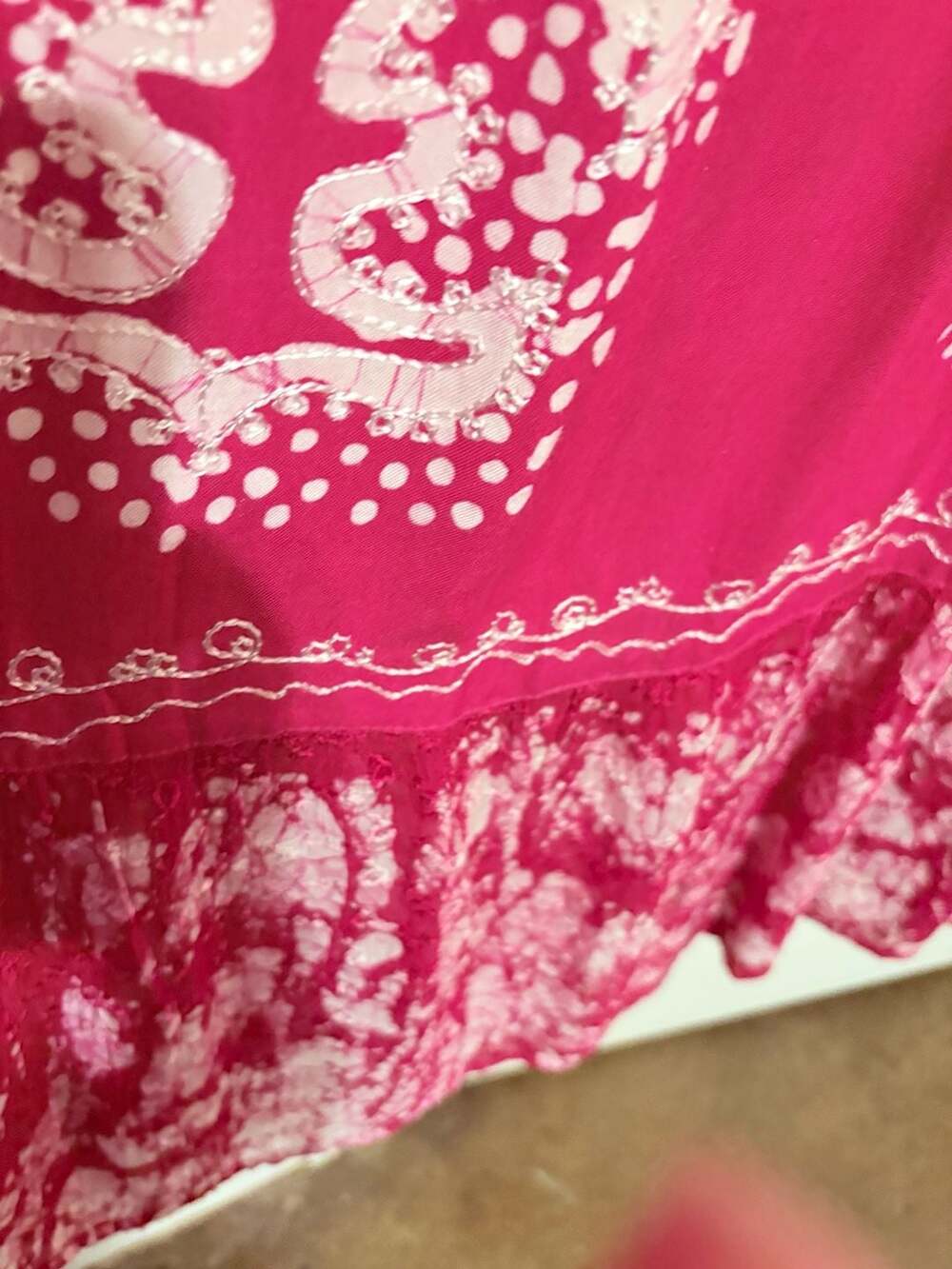 Advance Apparels Free Size Fuchsia Pink Off-Shoulder Maxi Dress - Picture 8 of 11
